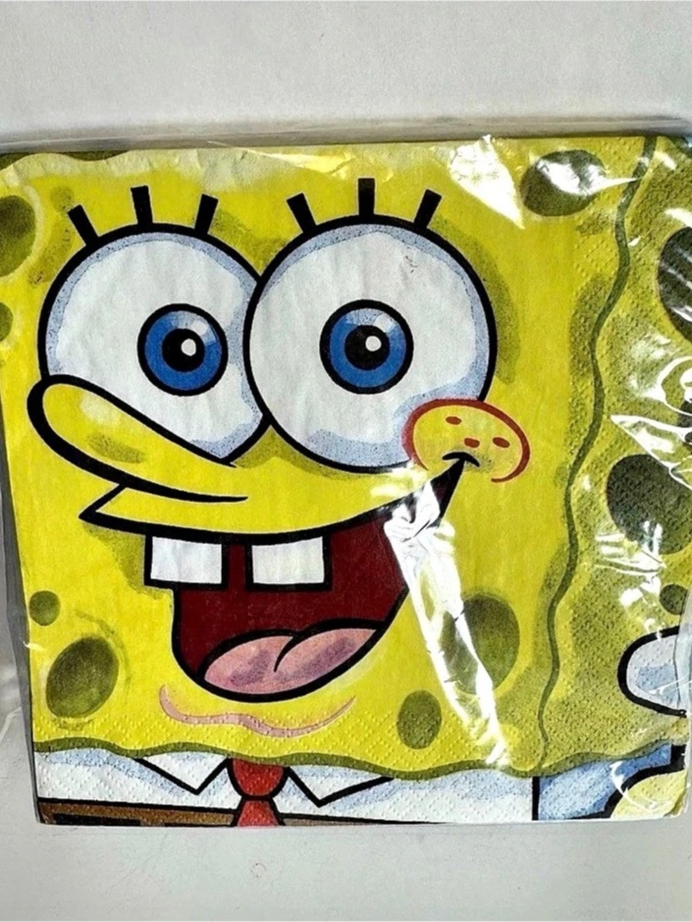NEW Sealed 2007 Viacom SpongeBob Party Napkins NOS